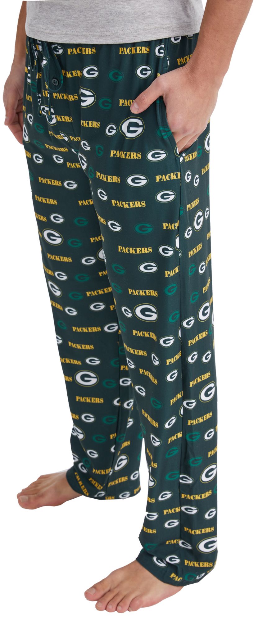 Concepts Sport Men's Green Bay Packers Green Mosaic All Over Print Sleep Pants product image