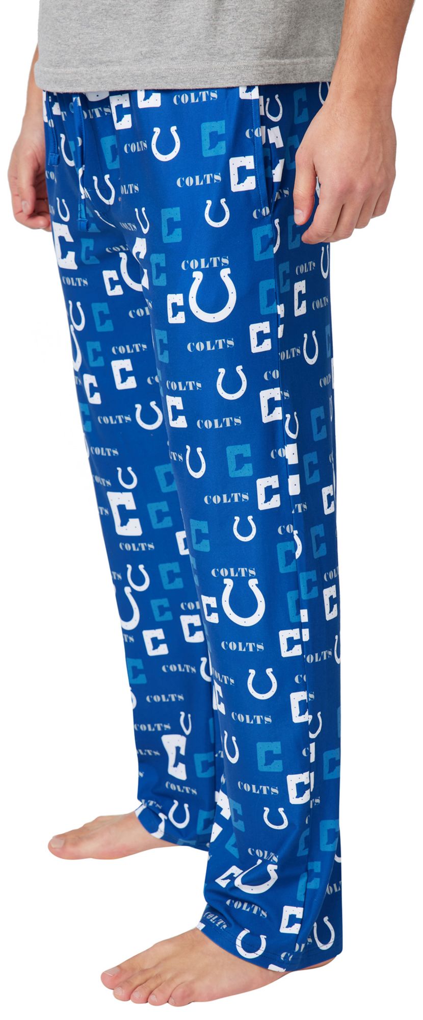 Concepts Sport Men's Indianapolis Colts Blue Mosaic All Over Print Sleep Pants product image