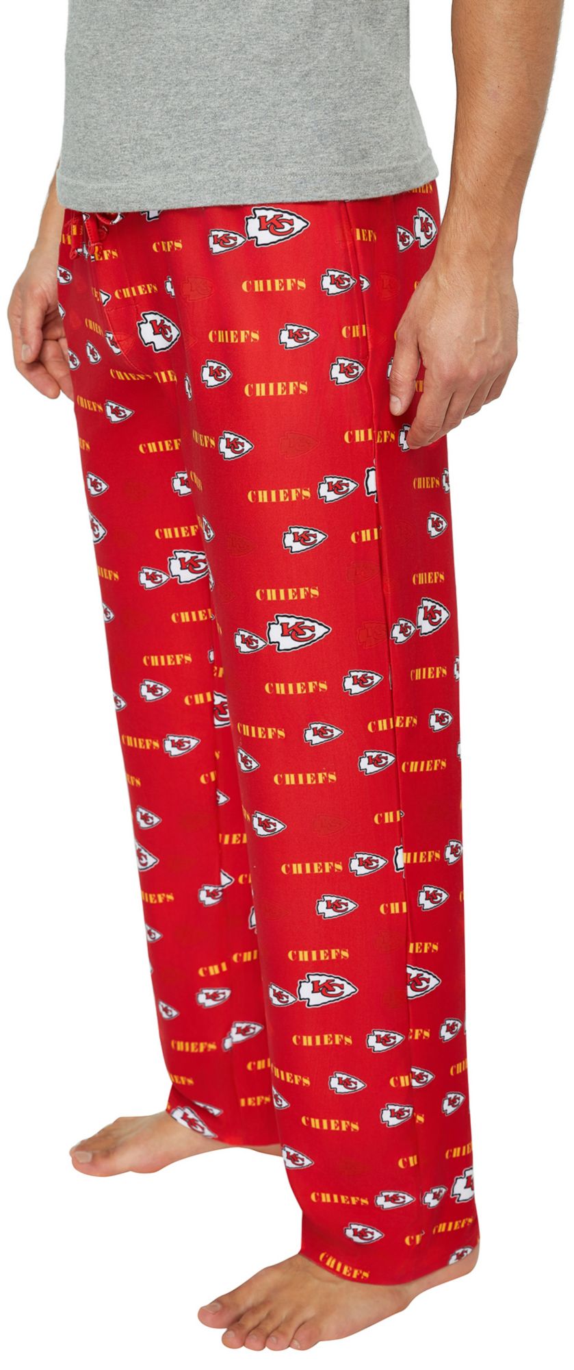 Concepts Sport Men's Kansas City Chiefs Red Mosaic All Over Print Sleep Pants product image