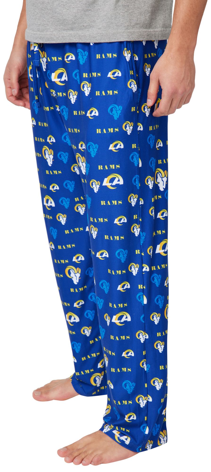 Concepts Sport Men's Los Angeles Rams Royal Mosaic All Over Print Sleep Pants product image