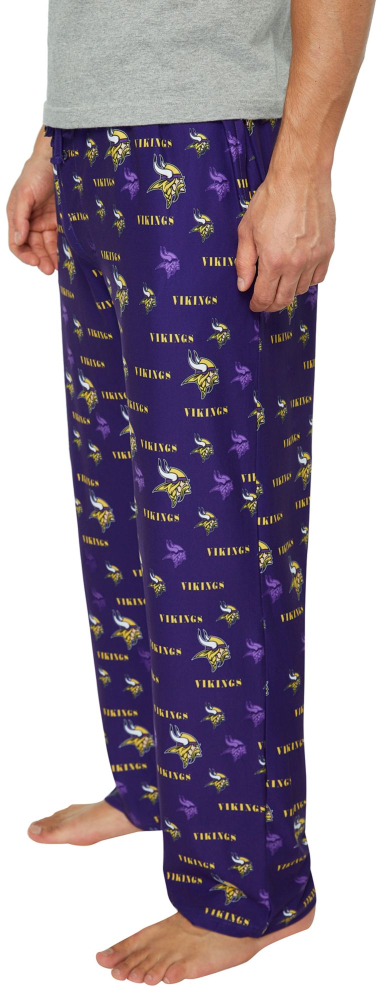 Concepts Sport Men's Minnesota Vikings Purple Mosaic All Over Print Sleep Pants product image