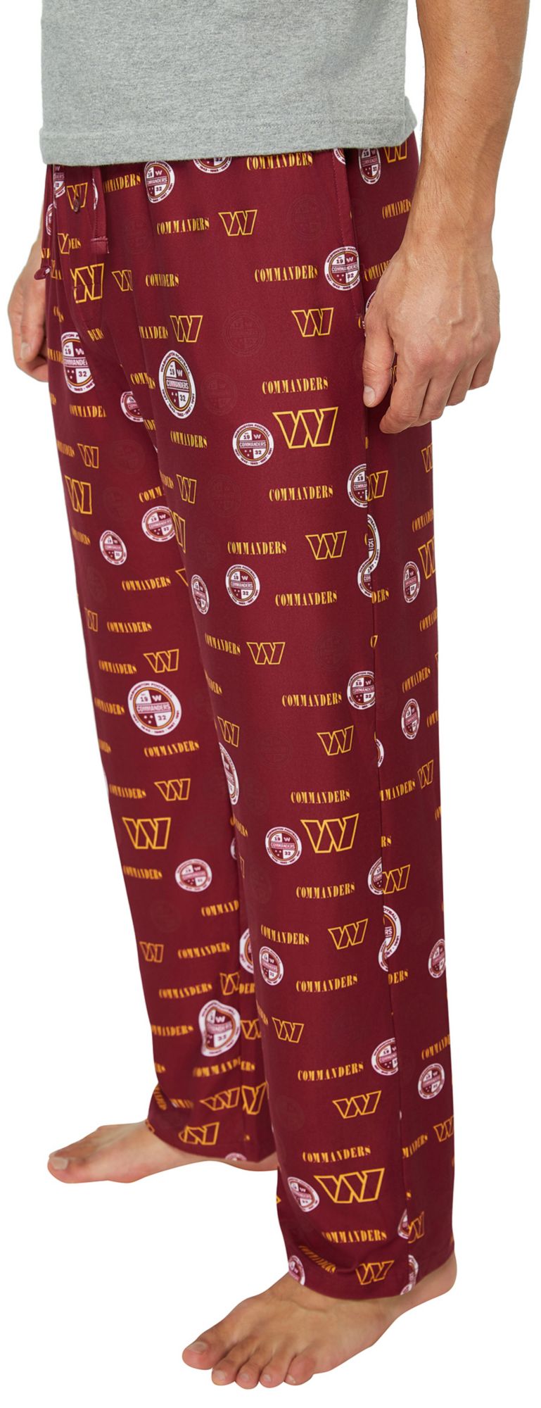 Concepts Sport Men's Washington Commanders Red Mosaic All Over Print Sleep Pants product image