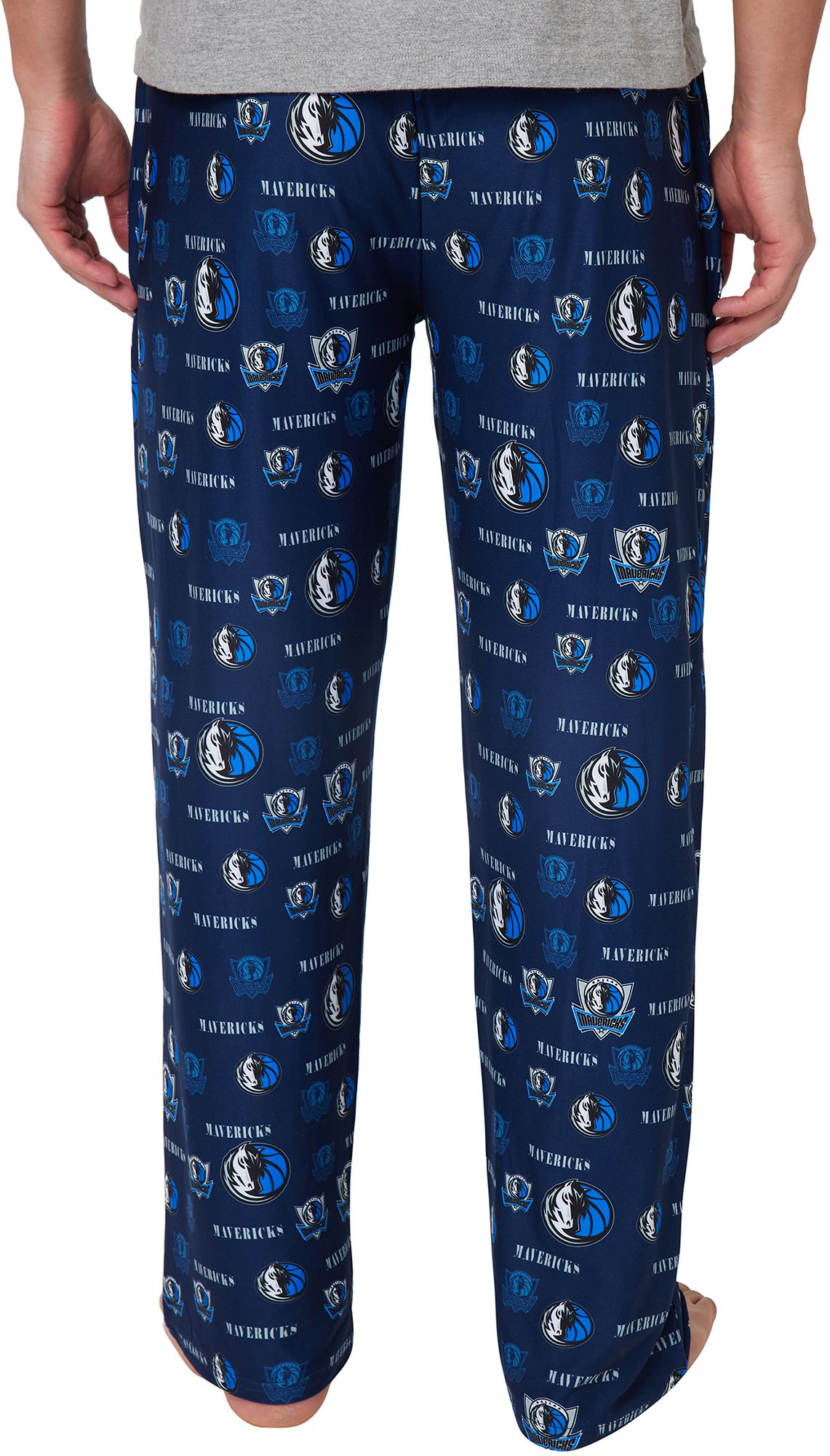 Concepts Sport Men's Dallas Mavericks Navy All Over Print Sleep Pants product image