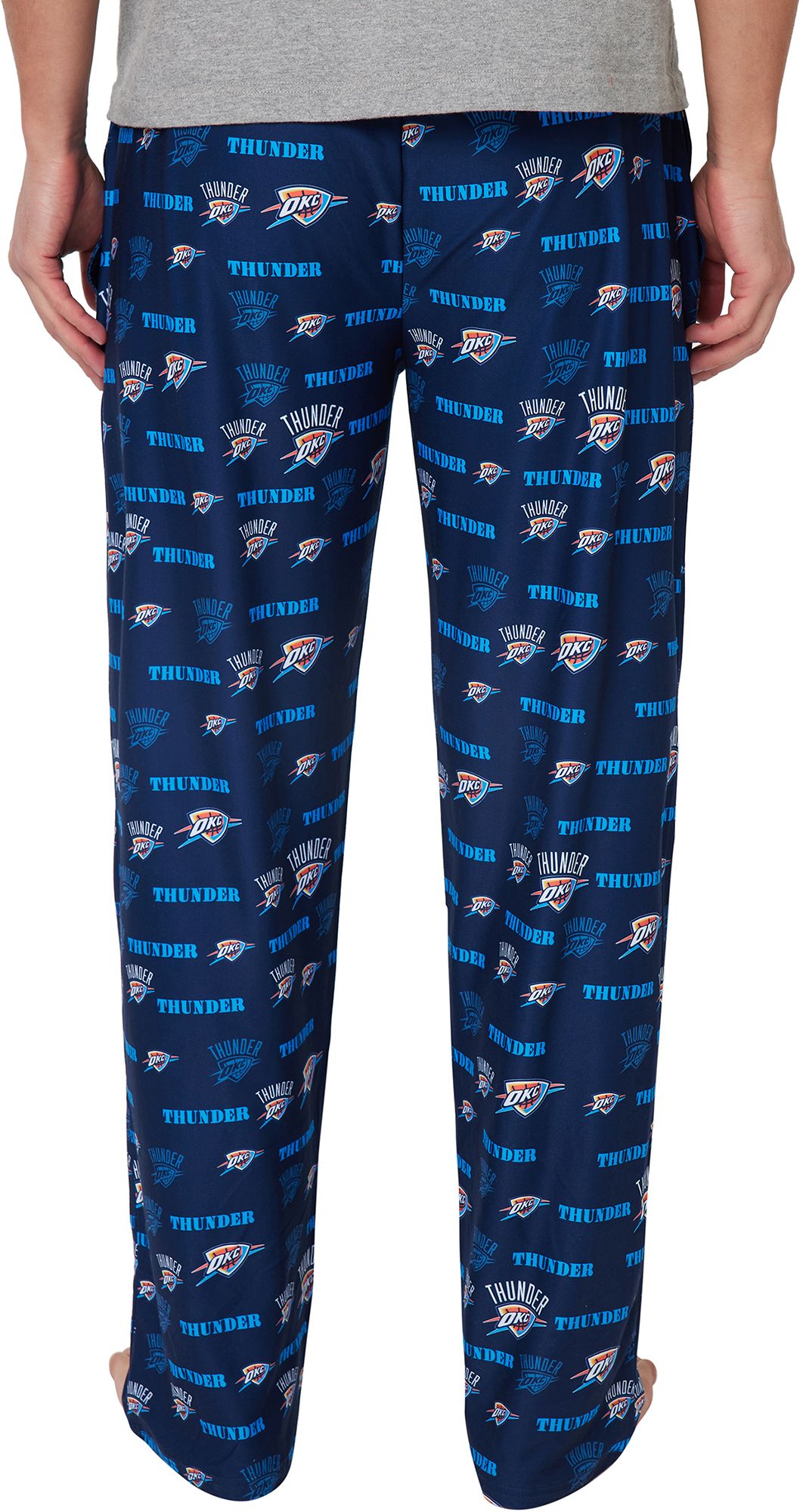 Concepts Sport Men's Oklahoma City Thunder Navy All Over Print Sleep Pants product image