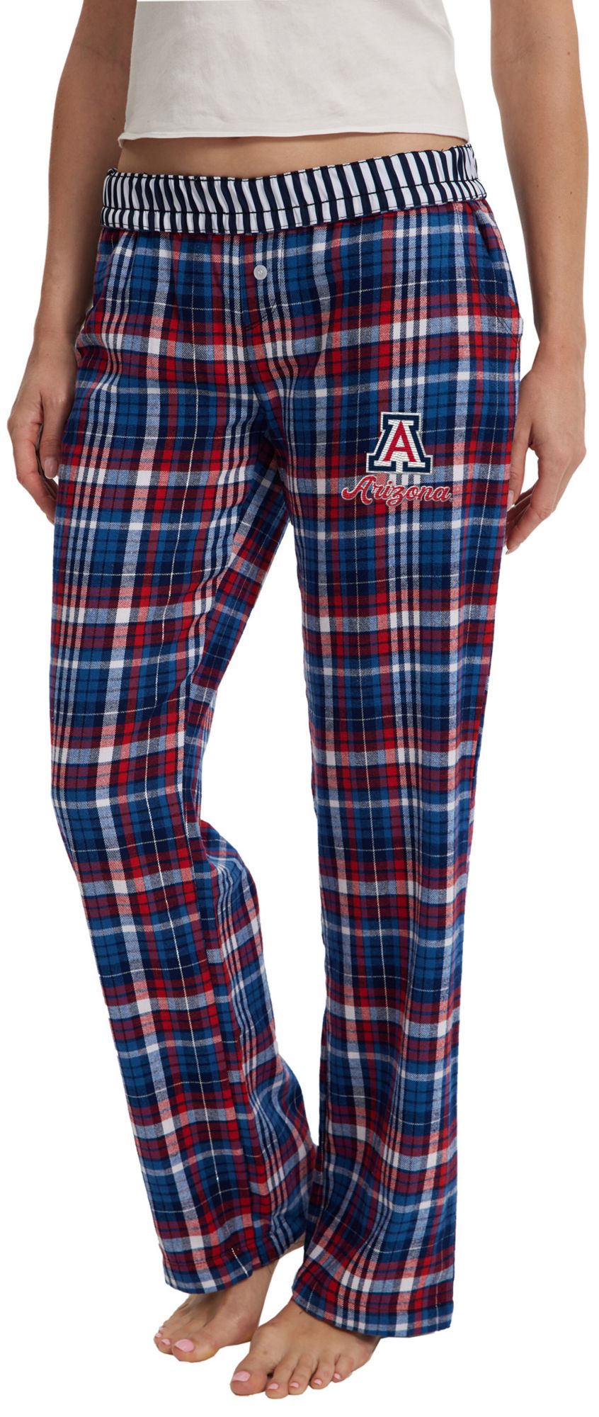 Concepts Sport Women's Arizona Wildcats Multi-Plaid Laney Sleep Pants product image