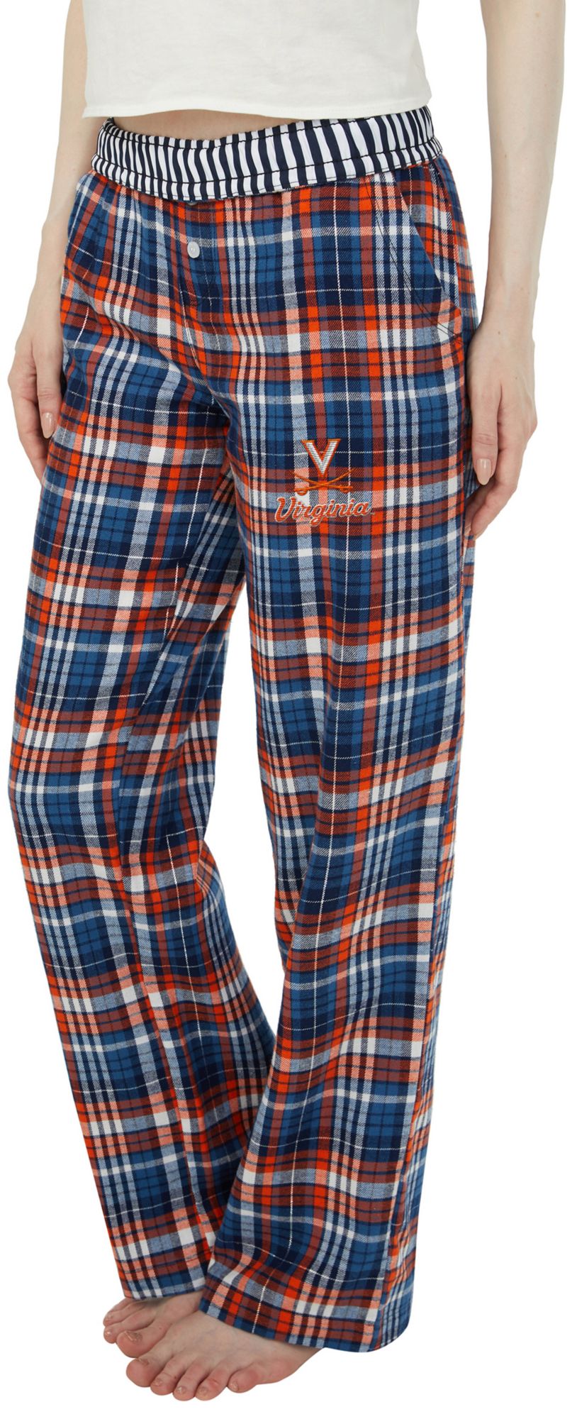 Concepts Sport Women's Virginia Cavaliers Multi-Plaid Laney Sleep Pants product image