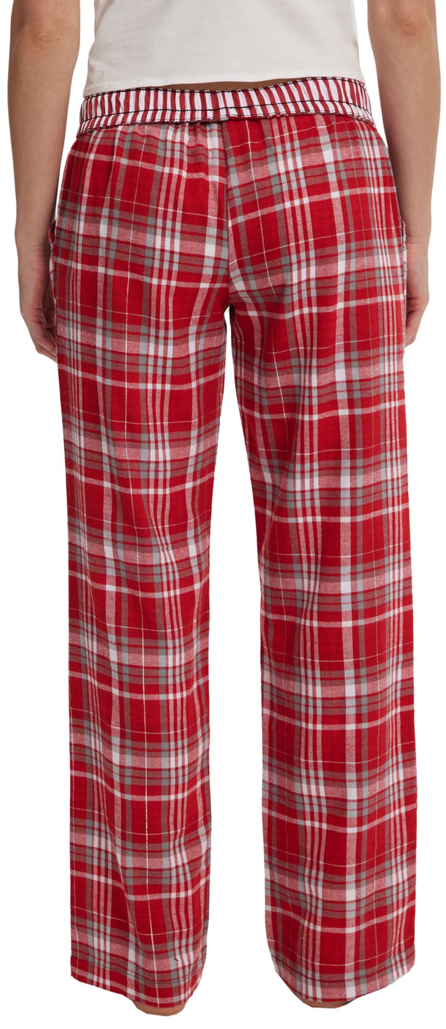 Concepts Sport Women's Indiana Hoosiers Multi-Plaid Laney Sleep Pants product image