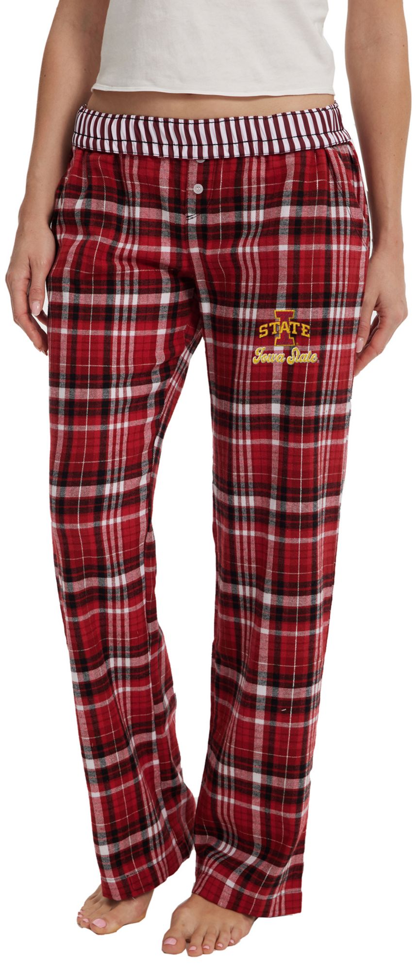 Concepts Sport Women's Iowa State Cyclones Multi-Plaid Laney Sleep Pants product image