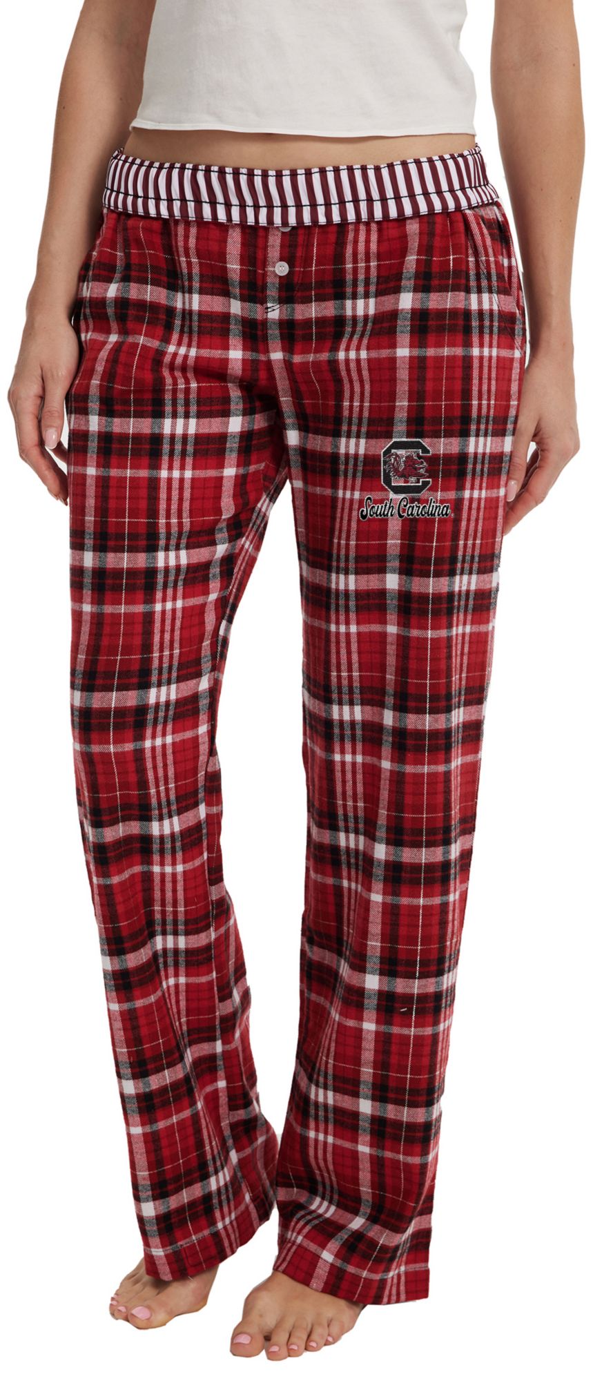 Concepts Sport Women's South Carolina Gamecocks Multi-Plaid Laney Sleep Pants product image