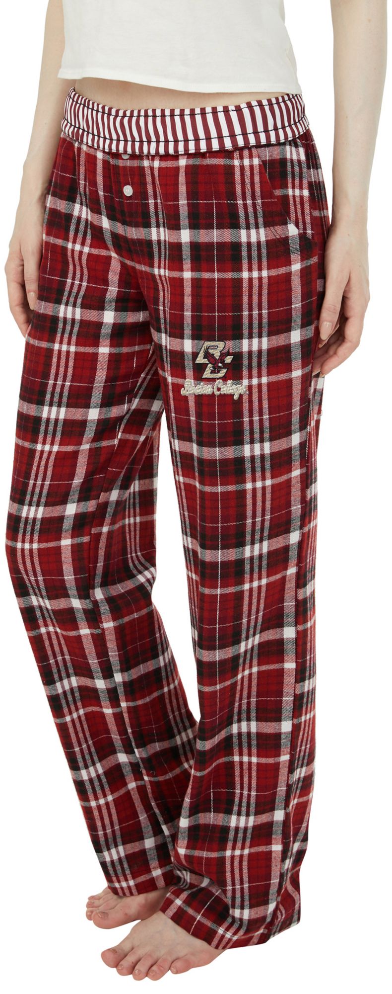 Concepts Sport Women's Boston College Eagles Multi-Plaid Laney Sleep Pants product image