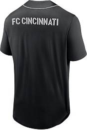 MLS FC Cincinnati '23 Black Third Period Baseball Jersey product image