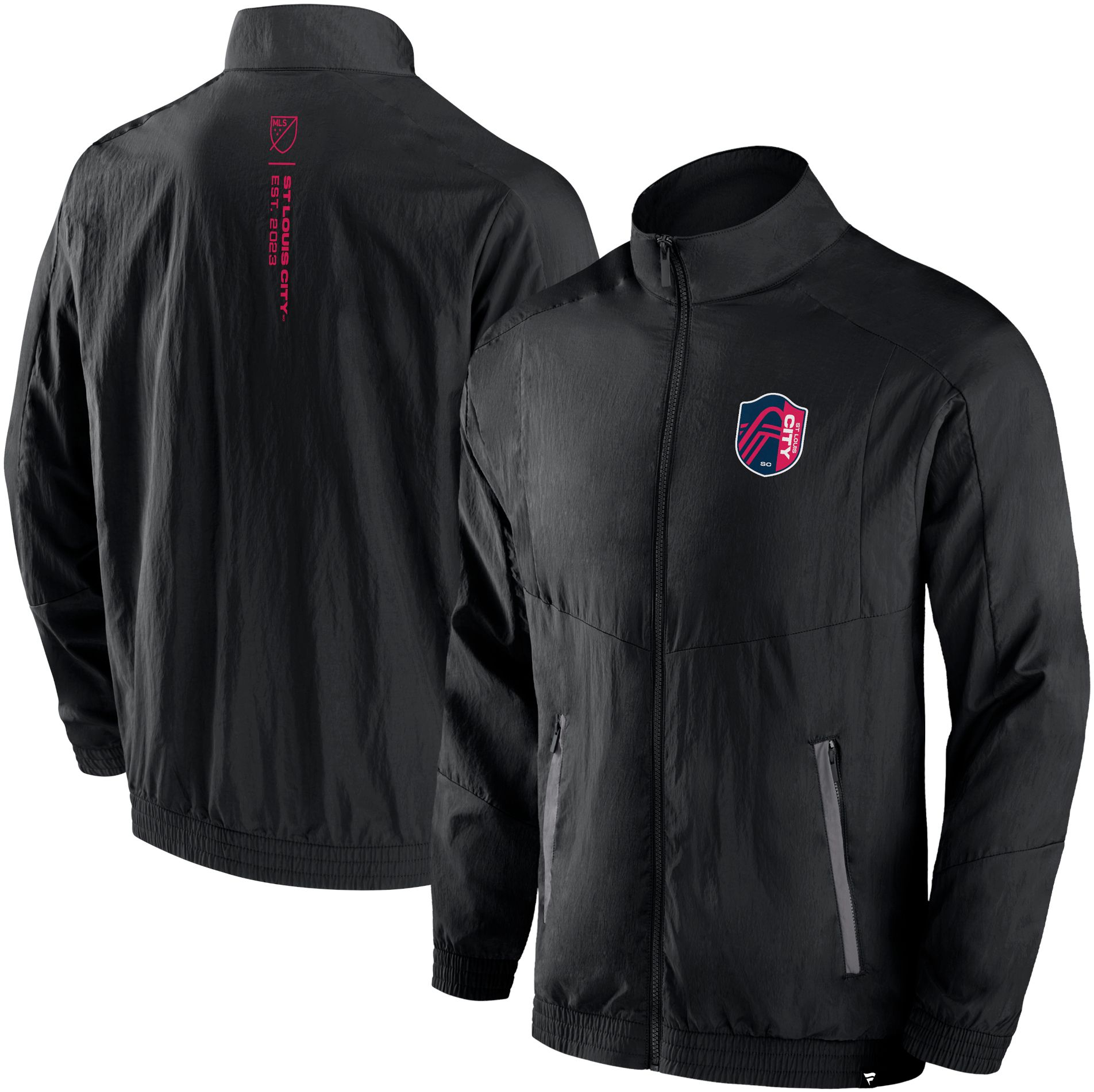 MLS Adult St. Louis City SC Header Blackout Black Full-Zip Jacket product image