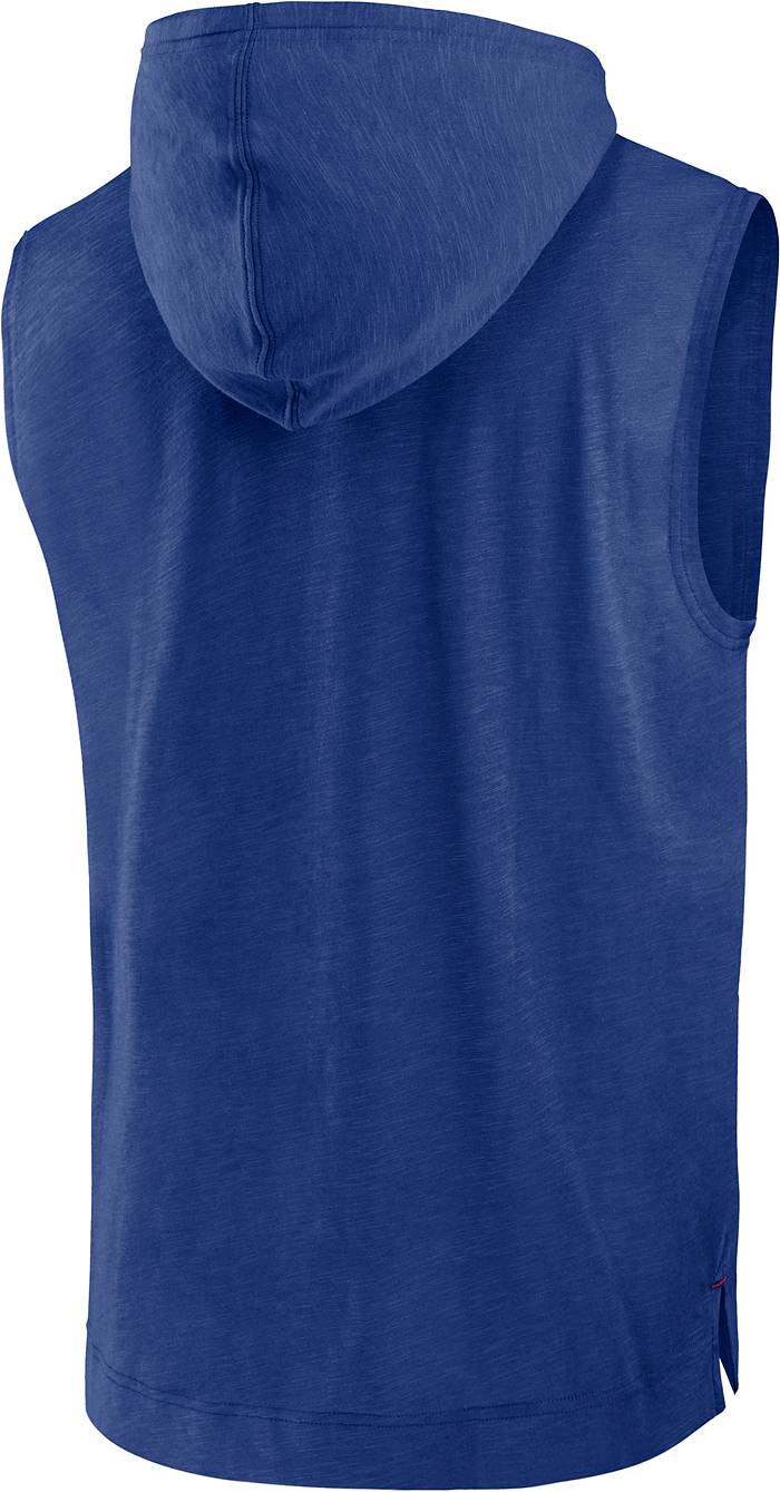 Men's Nike Gray New York Giants 2019 Sideline Repel Short Sleeve Pullover  Hoodie