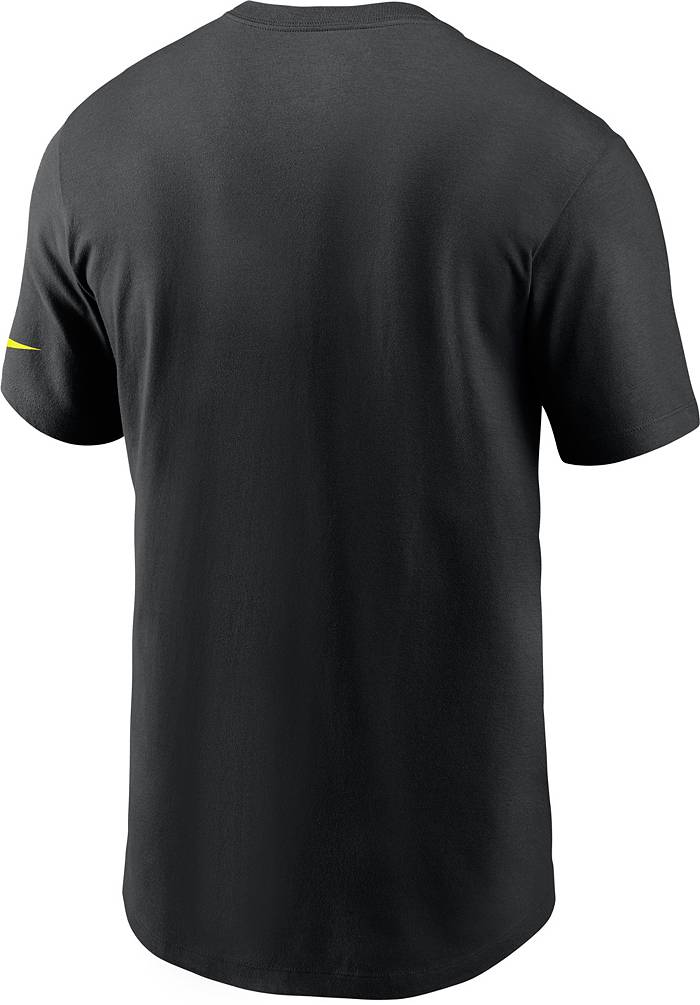 Nike Men's Cleveland Browns 2023 Volt Black T-Shirt