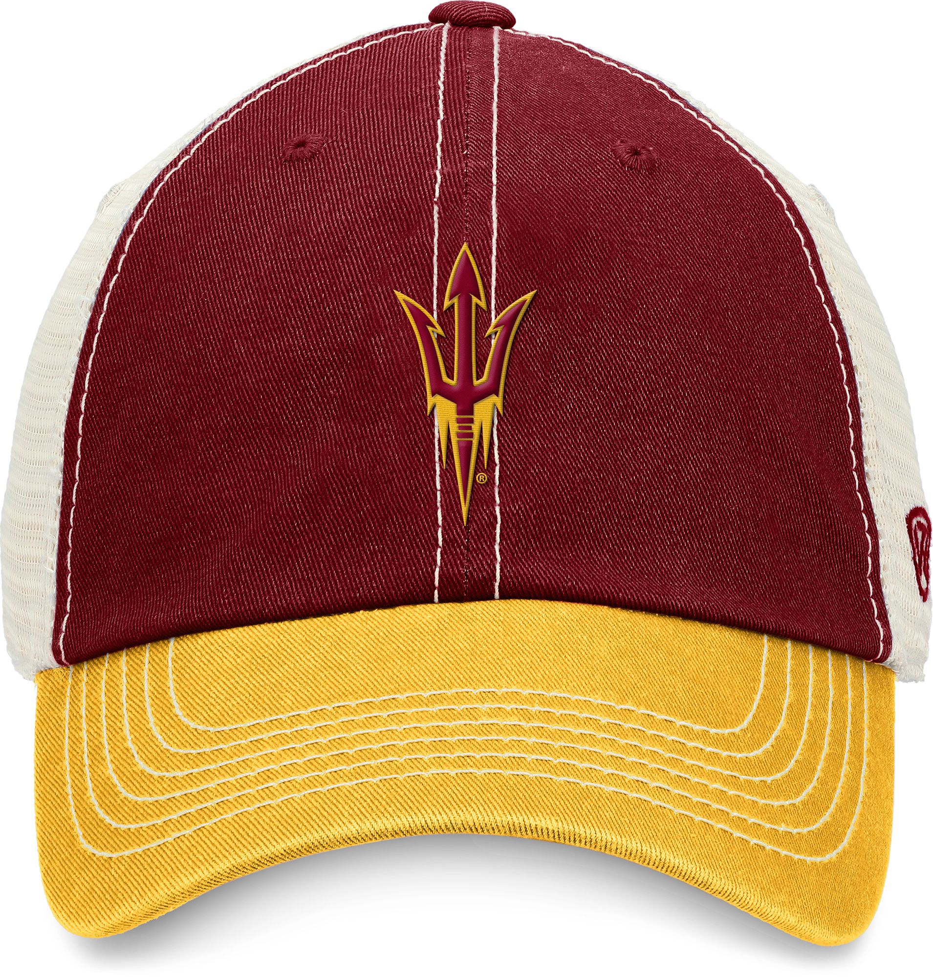 NCAA Adult Arizona State Sun Devils Maroon Offroad Adjustable Trucker Hat