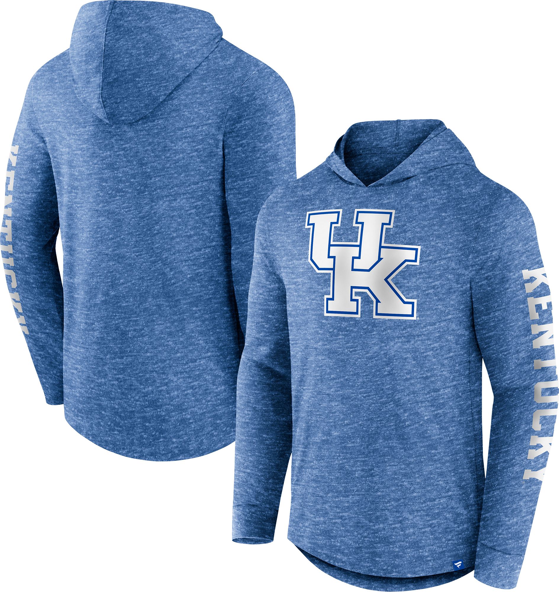 NCAA Men's Kentucky Wildcats Blue Pullover T-Shirt Hoodie