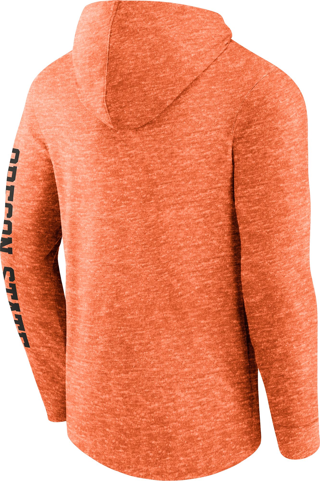 NCAA Men's Oregon State Beavers Orange Pullover T-Shirt Hoodie