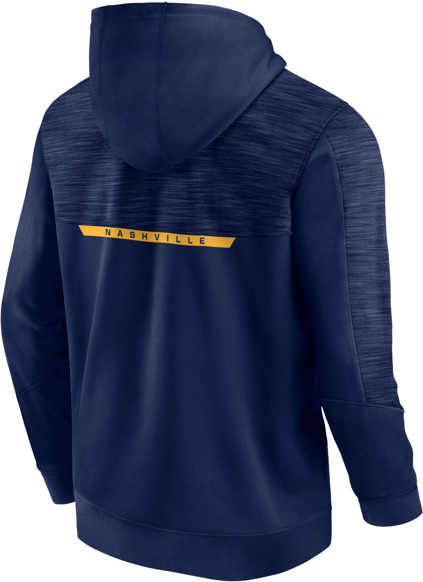 NHL Nashville Predators Wordmark Navy Pullover Hoodie