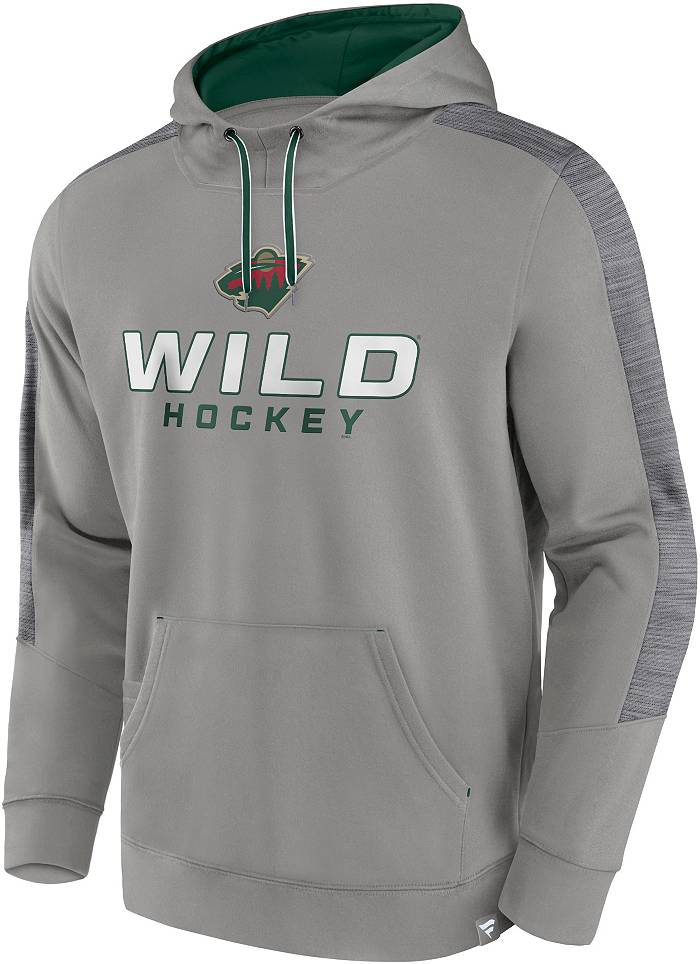 Minnesota Wild NHL Hockey Size Medium Hoodie Hooded Sweatshirt Green
