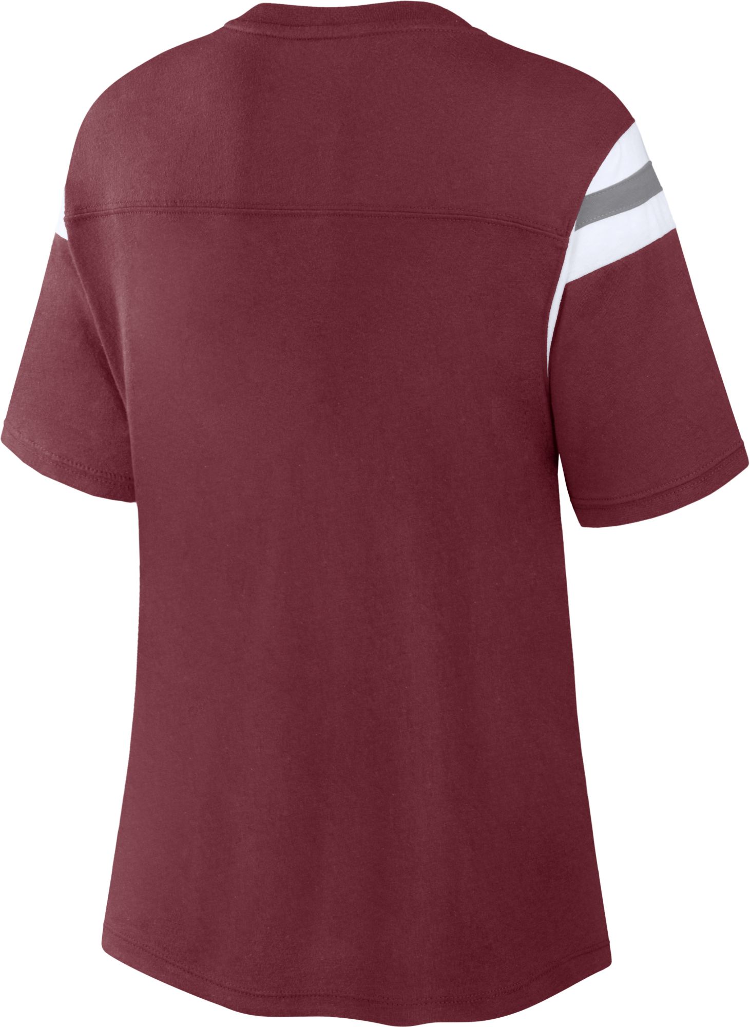 NCAA Women's Texas A&M Aggies Maroon BiBlend Colorblock T-Shirt