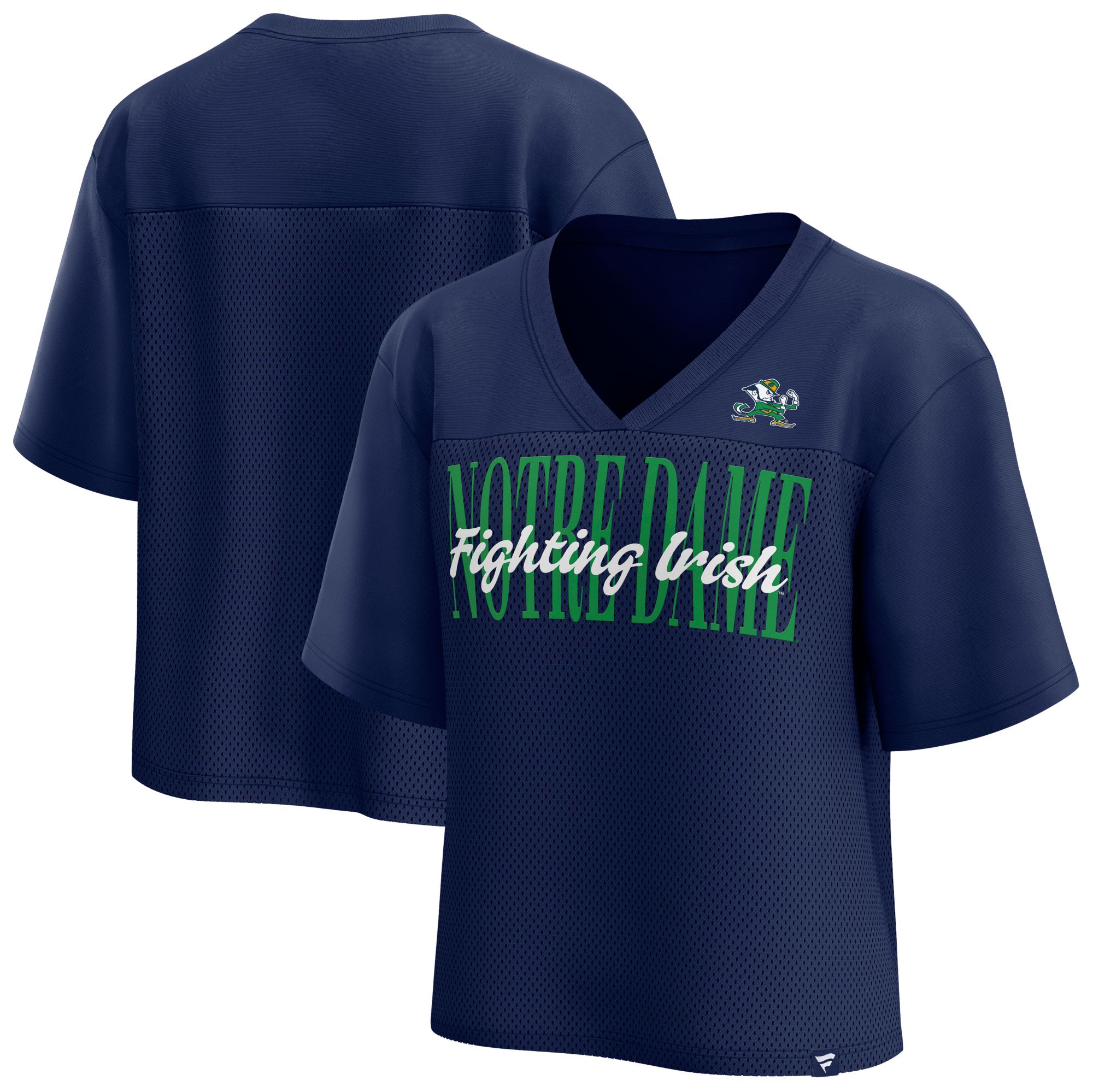 NCAA Women's Notre Dame Fighting Irish Navy Fashion Football Jersey product image