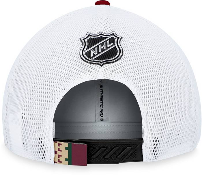 NHL Arizona Coyotes 2023-2024 Authentic Pro Draft Trucker Hat