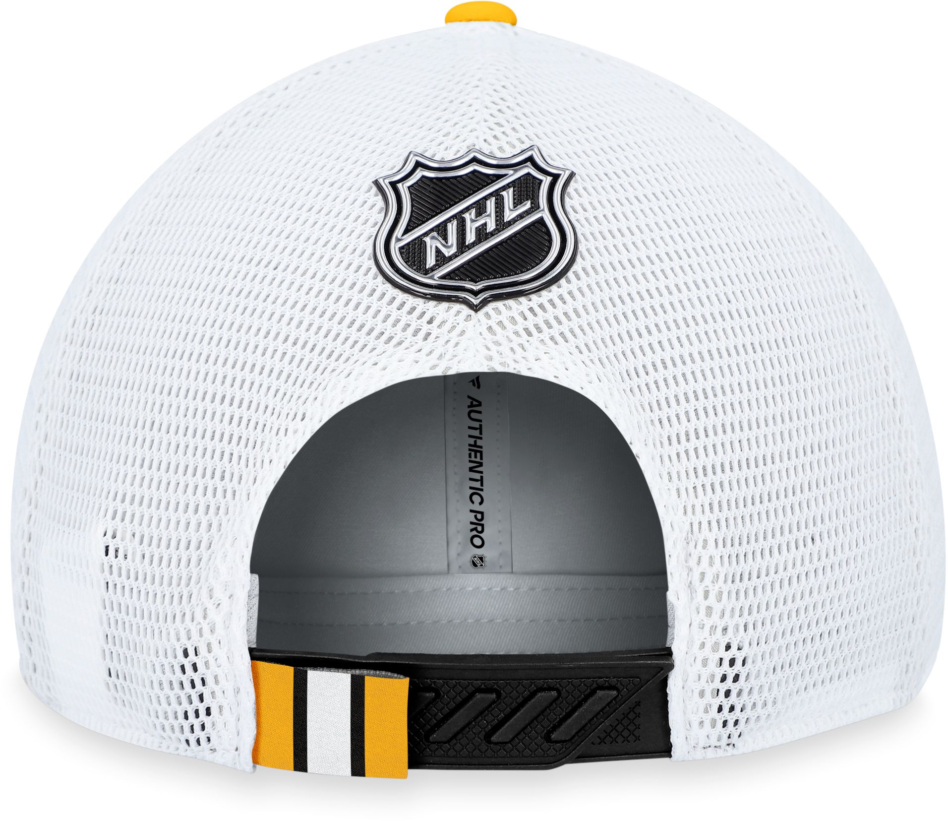 NHL Boston Bruins 2023-2024 Authentic Pro Draft Trucker Hat