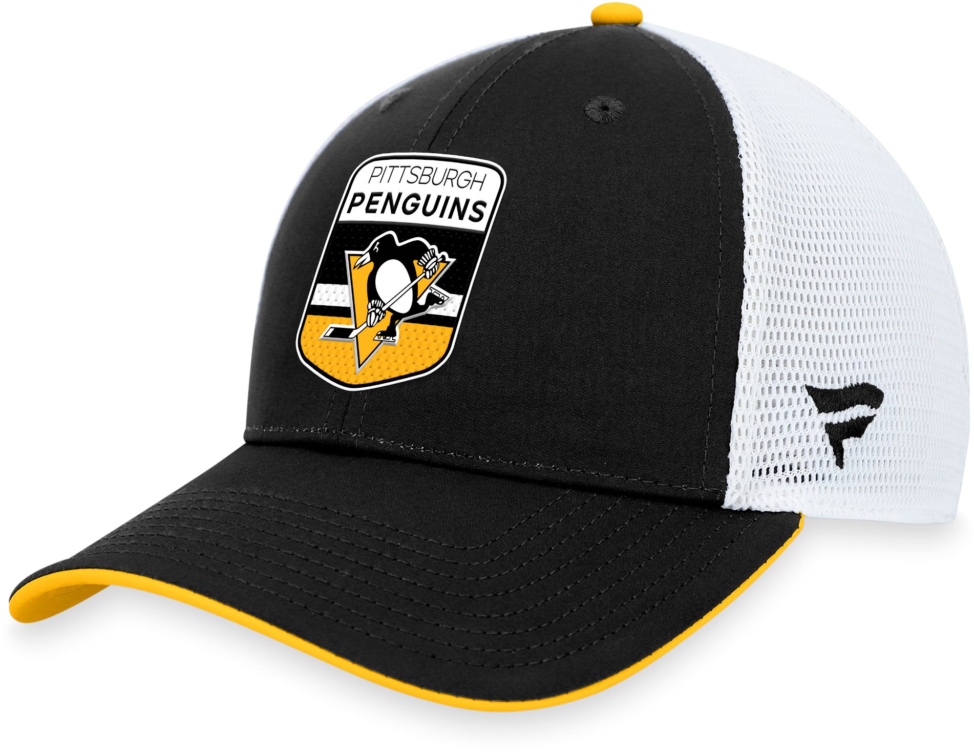 Penguins trucker hat deals