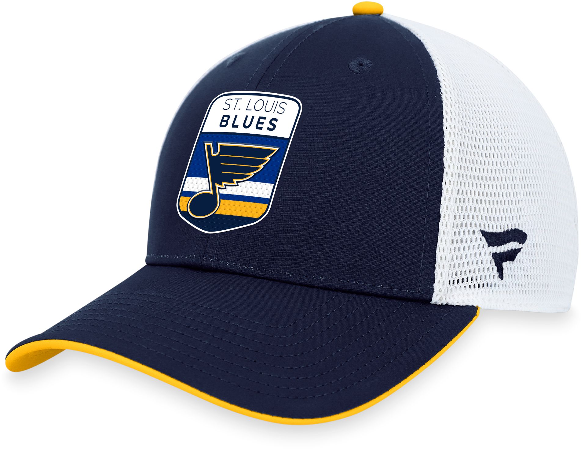 NHL St. Louis Blues 2023-2024 Authentic Pro Draft Trucker Hat