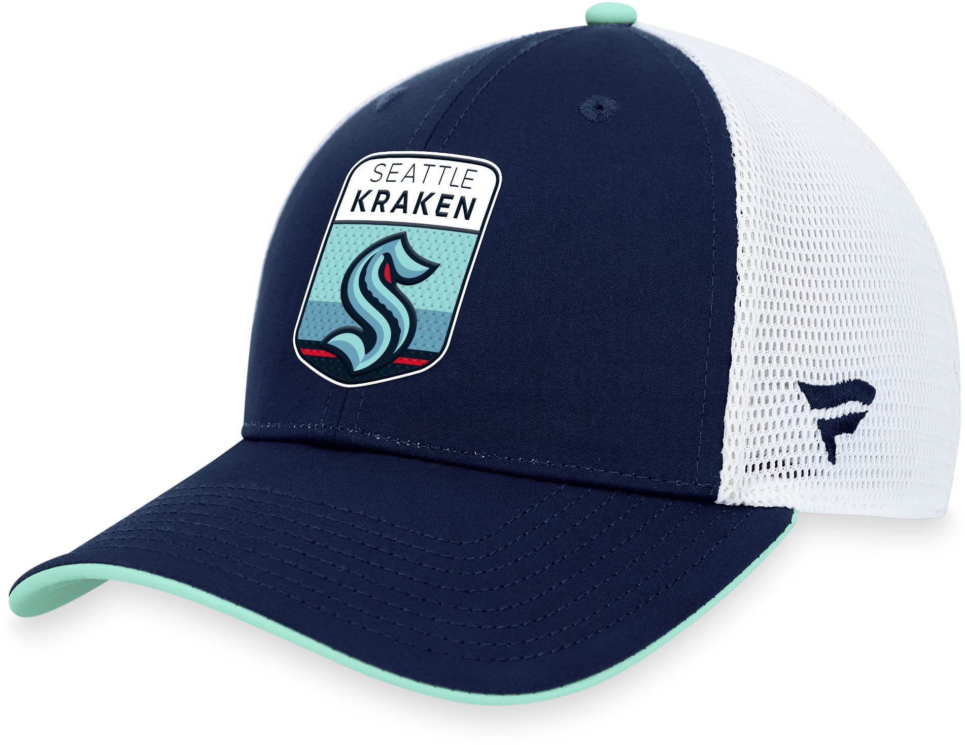 NHL Seattle Kraken 2023-2024 Authentic Pro Draft Trucker Hat