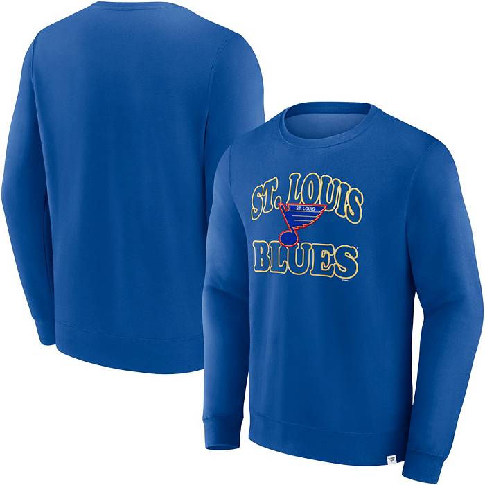Concepts Sport St. Louis Blues Navy Big & Tall Pullover Hoodie