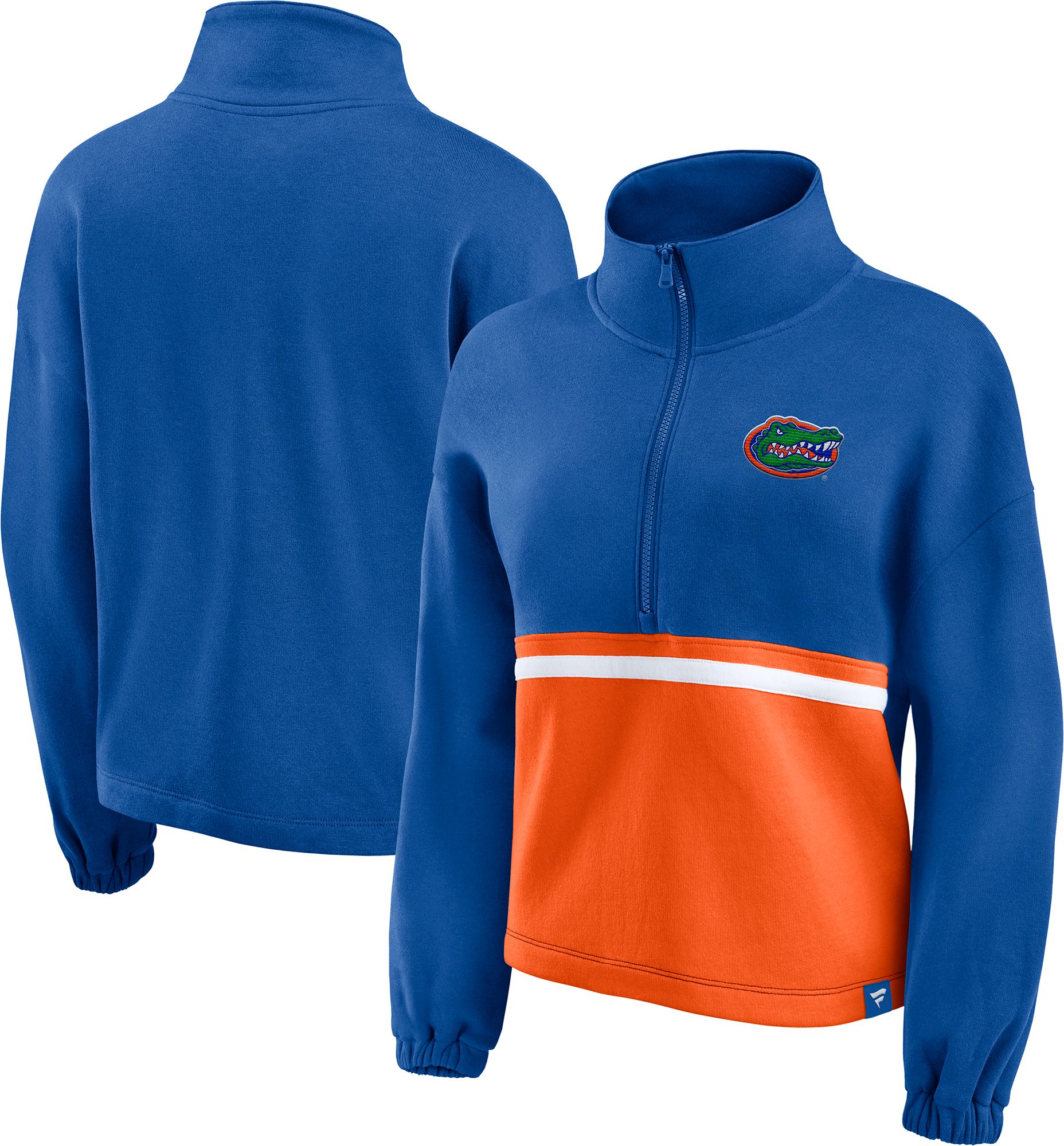 NCAA Women's Florida Gators Blue Colorblock 1/2 Zip product image