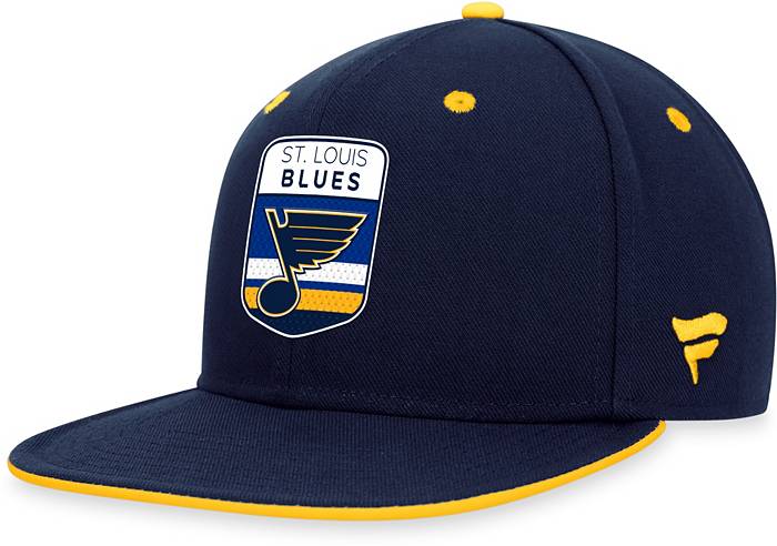 St. Louis Blues HYBRID SNAPBACK HAT (MIDNIGHT NAVY) – Pro Standard