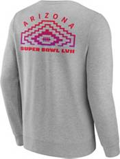 NFL Men's Super Bowl LVII Football Diamond Grey Crew Sweatshirt product image
