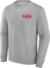 NFL Men's Super Bowl LVII Football Diamond Grey Crew Sweatshirt product image