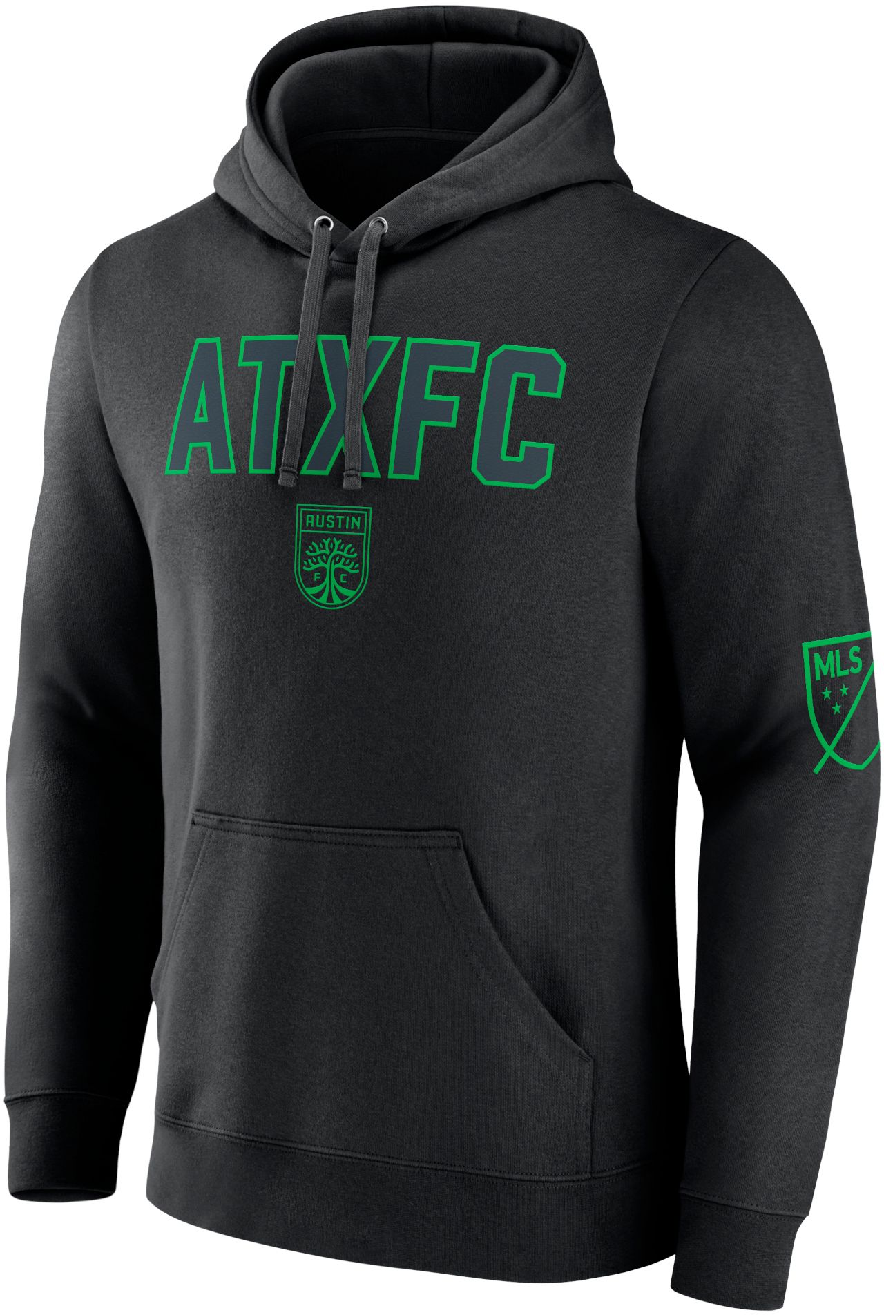 MLS Austin FC Classic Move Black Pullover Hoodie