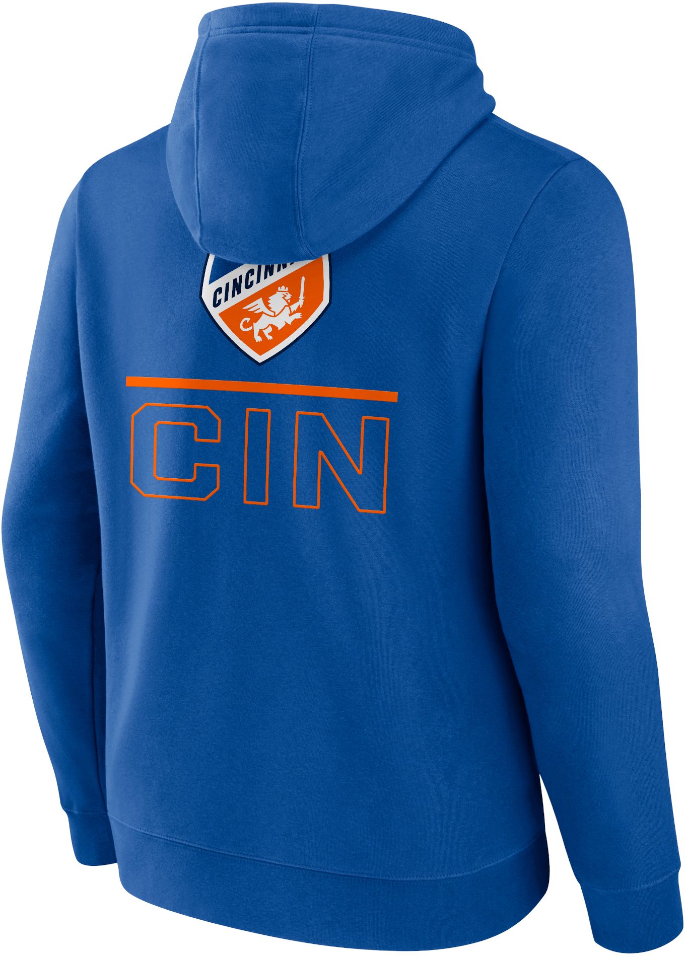 MLS FC Cincinnati Sideline Blue Pullover Hoodie