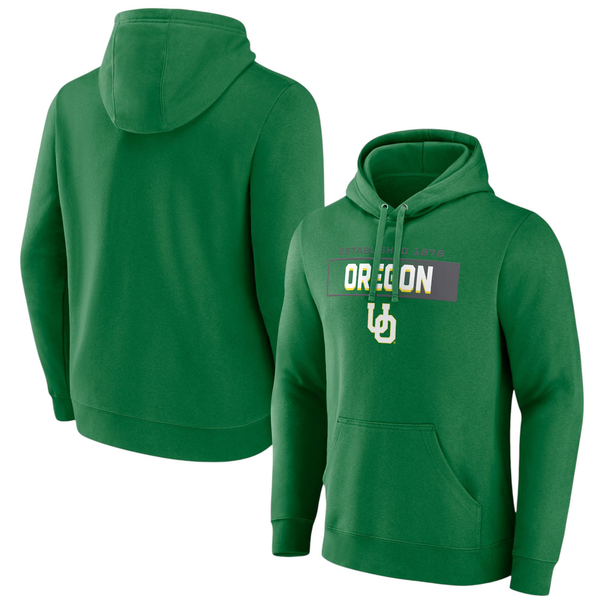 NCAA Men's Oregon Ducks Green Fleece Pullover Hoodie product image