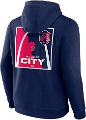 MLS St. Louis City SC '23 2-Hit Navy Pullover Hoodie product image