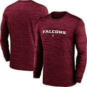 Nike Men's Atlanta Falcons Sideline Velocity Red Long Sleeve T-Shirt product image