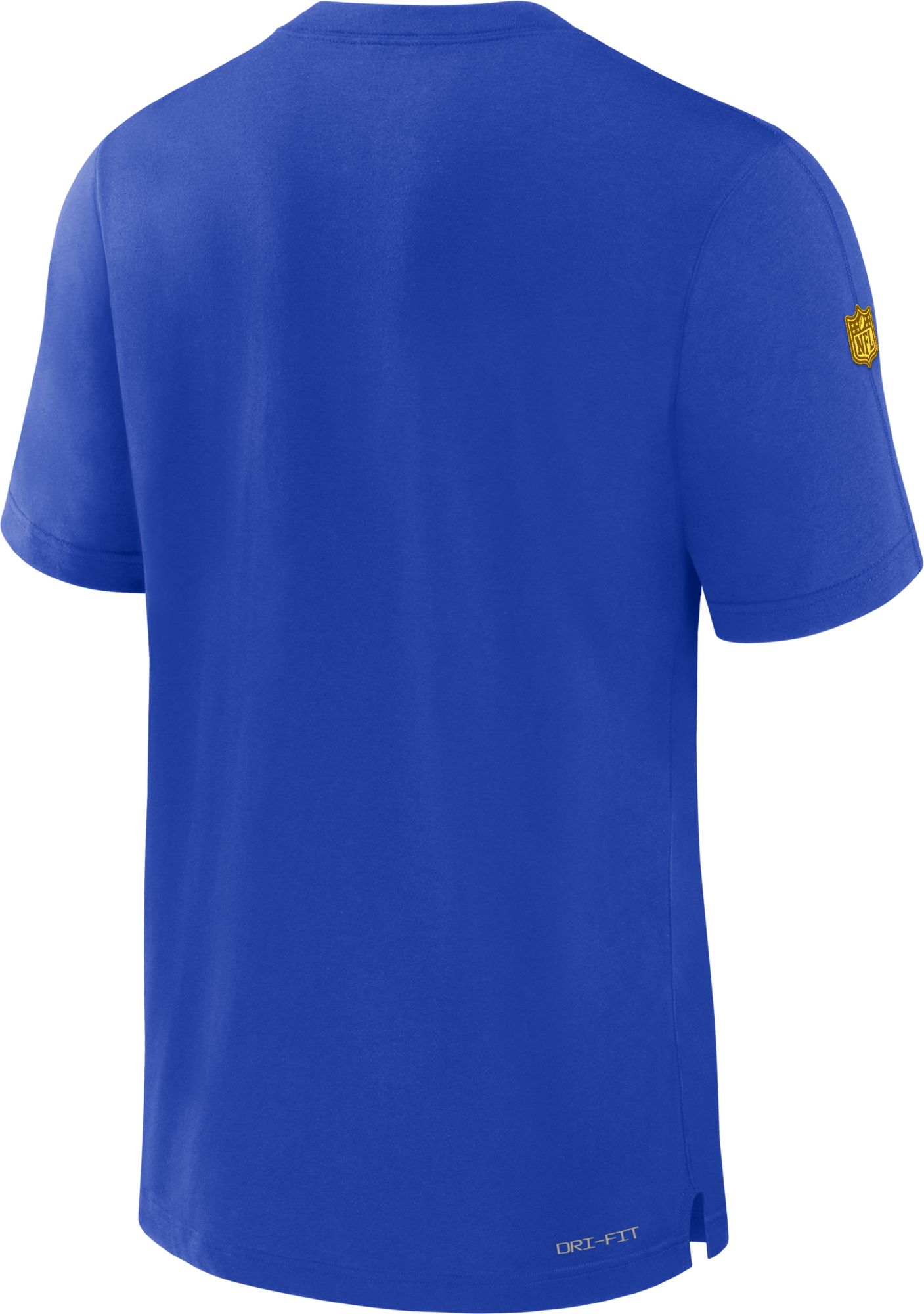 Nike Men's Los Angeles Rams Sideline Player Royal T-Shirt