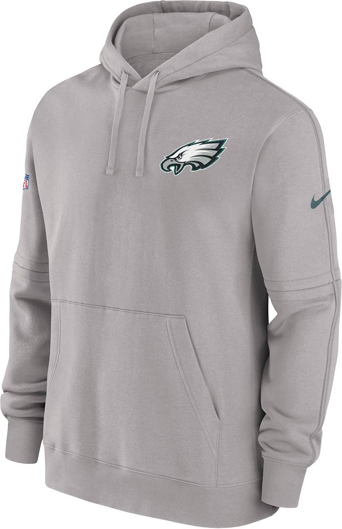 Youth Nike Brown Philadelphia Eagles 2023 Salute to Service Club Fleece Pullover Hoodie Size: Small