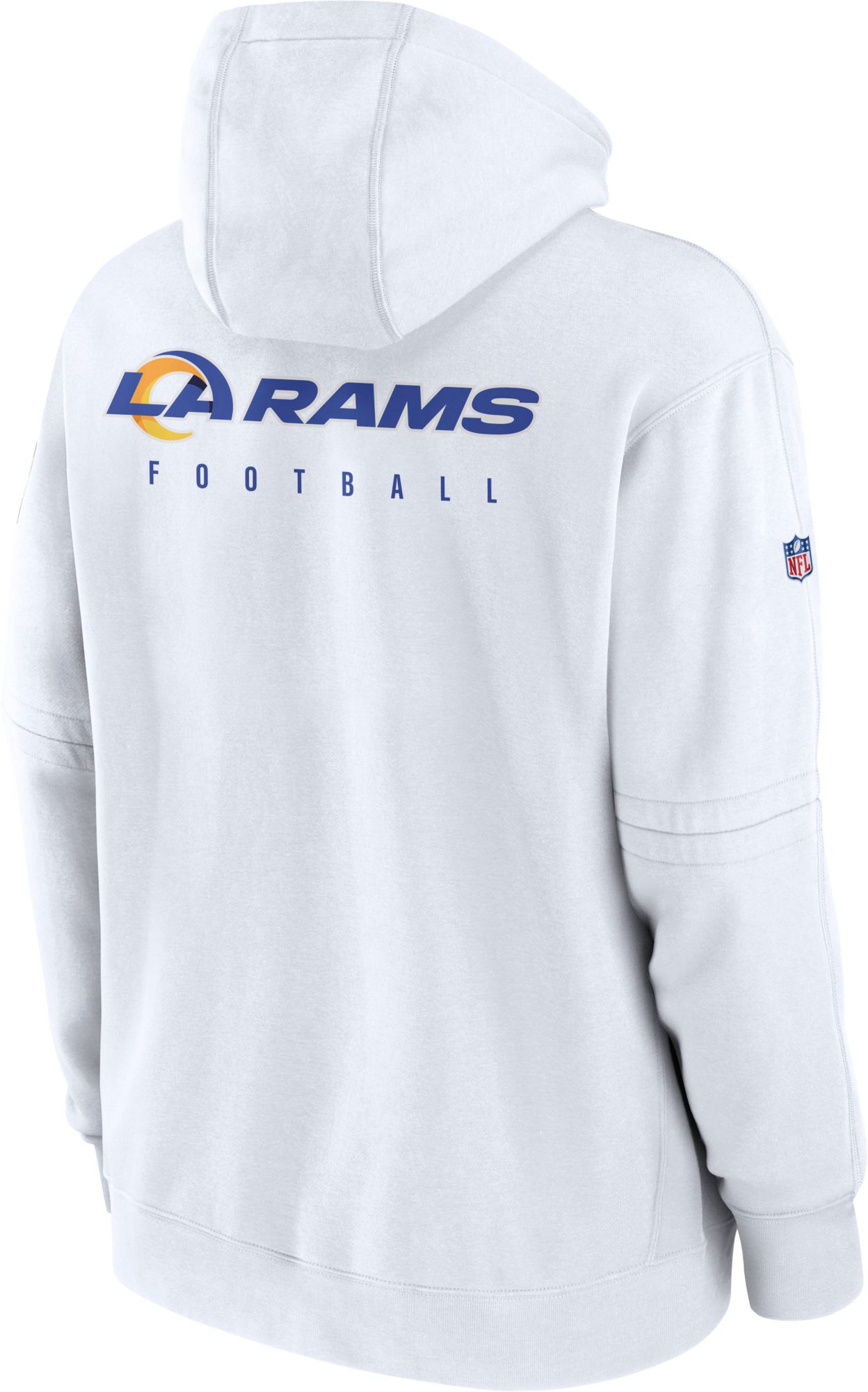 Nike Men's Los Angeles Rams 2023 Sideline Club White Pullover Hoodie |  Dick's Sporting Goods