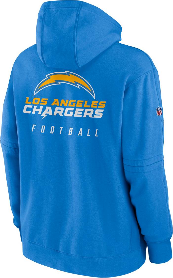 Nike Youth Los Angeles Chargers Sideline Velocity T-Shirt - Blue - L Each