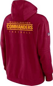 Nike Men's Washington Commanders 2023 Sideline Club Red Pullover Hoodie product image