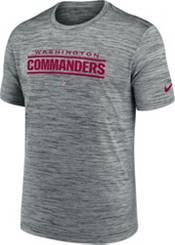 Nike Men's Washington Commanders Sideline Velocity Grey T-Shirt product image