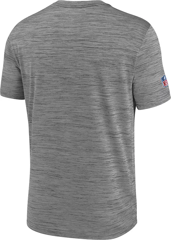 Men's Nike White Miami Dolphins Sideline Velocity Athletic Stack  Performance T-Shirt