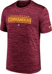 Nike Men's Washington Commanders Sideline Velocity Red T-Shirt product image