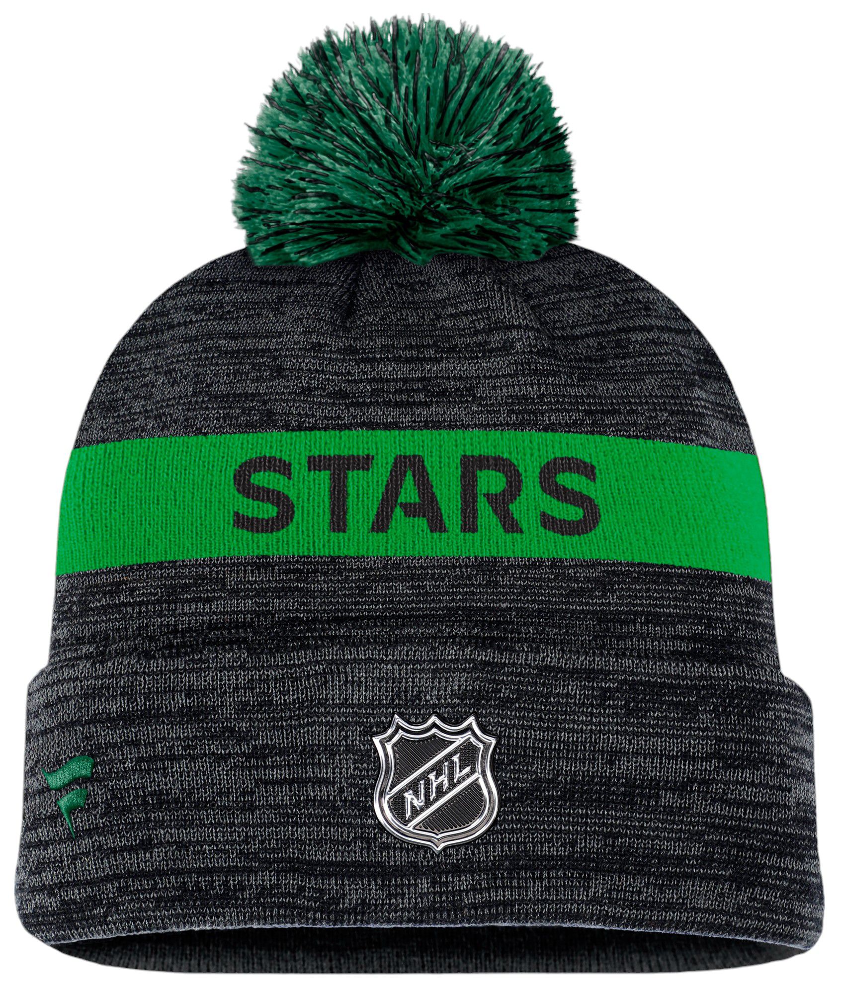 NHL Adult Dallas Stars 2024 Authentic Pro Pom Beanie product image
