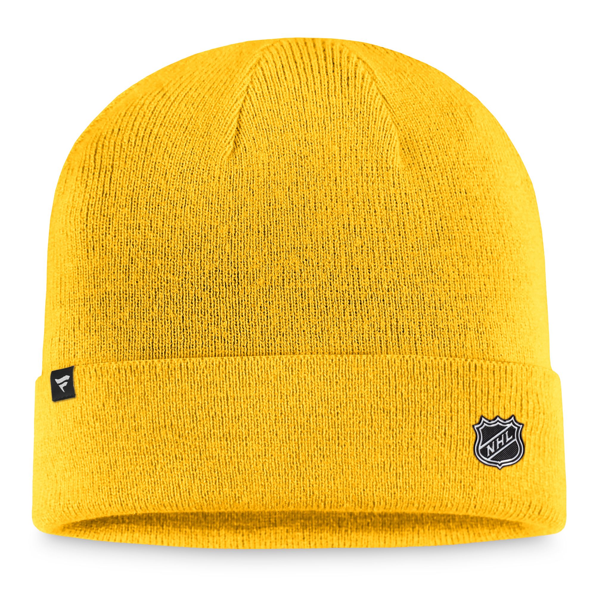 NHL Nashville Predators 2023 Authentic Pro Prime Yellow Cuffed Beanie